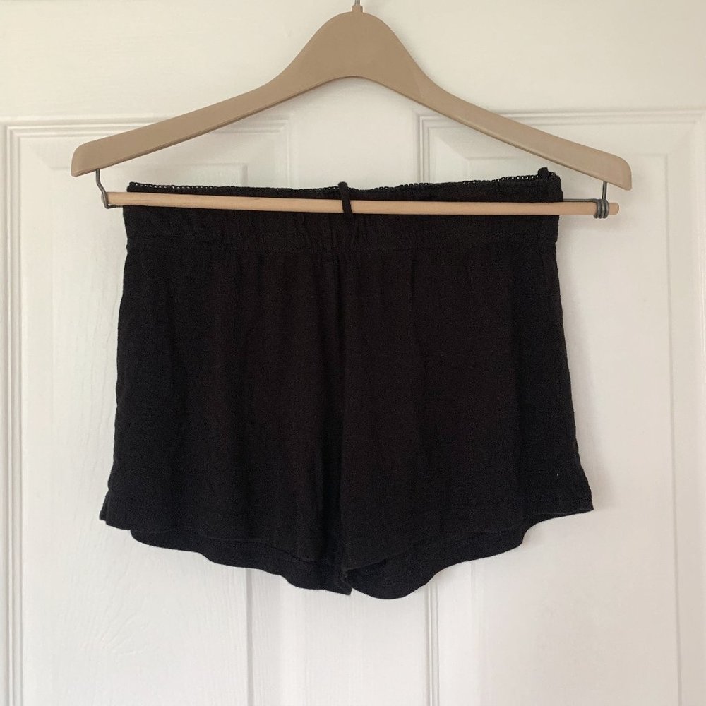 Black cotton shorts, XS, ArtisanNY